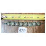 BRACELET W/ TURQUOISE INSET