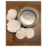 16 SEASHELLS, COULD BE USED FOR SERVING, HOUSE