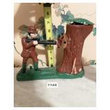 HUNTER MECHANICAL CAST IRON BANK