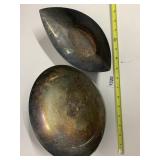 SILVER PLATED SERVING PIECES, ONE MC