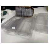 18 CLEAR STACKABLE SHOE BOXES