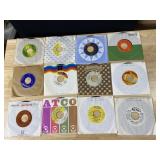 TWELVE 45 RECORDS AS PICTURED