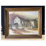 PICTURE SIGNED BRAD LOWER RIGHT CORNER