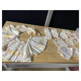 VINTAGE GLOVES, HANKIES, COLLARS, BELT