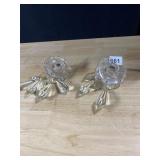 CANDLE DRIP CATCHERS WITH PRISMS