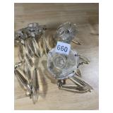 CANDLE DRIP CATCHERS WITH PRISMS