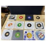 TWELVE 45 RECORDS AS PICTURED