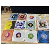 12 - 45 RECORDS AS SHOWN