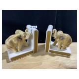 LEFTON ELEPHANT BOOKENDS