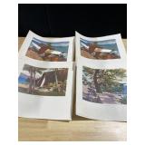 PAINTINGS BY VERN TREMEWEN 1976