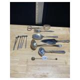 SILVERPLATE FLATWARE, DOUBLE SIDED VINTAGE LADEL,