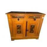 VICTORIAN WASHSTAND W/ TEAR DROP HARDWARE