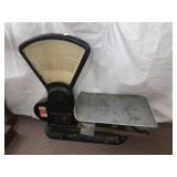 TOLEDO FAN SCALE WITH COMPUTING TABLE TO WEIGHT,