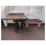 FAIRBANKS DOUBLE BEAM IRON AND BRASS SCALE, STEEL