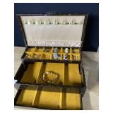 JEWELRY BOX, CLIP ON EARRINGS