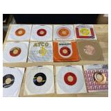 TWELVE 45 RECORDS AS PICTURED