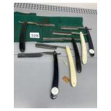 STRAIGHT RAZORS VARIETY OF 6