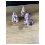 PINK POODLE DOGS