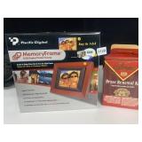 PACIFIC DIGITAL MEMORY FRAME NEW, BRASS RENEWAL