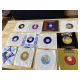 TWELVE 45 RECORDS AS PICTURED