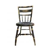 VINTAGE HITCHCOCK CHAIR STENCIL BACK, TIMES 2