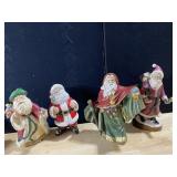 CERAMIC SANTAS