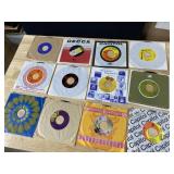 TWELVE 45 RECORDS AS PICTURED
