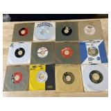 TWELVE 45 RECORDS AS PICTURED