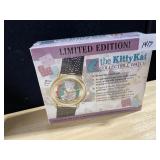 KITTY KAT COLLECTIBLE WATCH, NEW SEALED