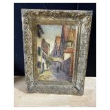 PAINTING SIGNED 16" X 12" SEE PHOTO FOR SIGNATURE