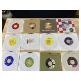 TWELVE 45 RECORDS AS PICTURED