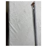 BRIDGES WALKING STICK METAL, RUBBER TIP