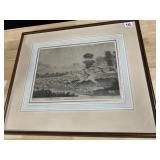 THE CHASE PRINT MAY 1787, 22" X 19"