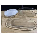 CORNING WARE CASSEROLE, ETC.