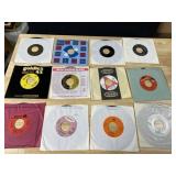TWELVE 45 RECORDS AS PICTURED