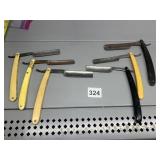 STRAIGHT RAZORS VARIETY OF 6