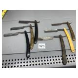 STRAIGHT RAZORS VARIETY OF 6