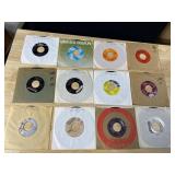 TWELVE 45 RECORDS AS PICTURED