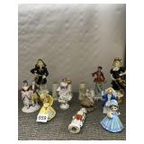 VARIETY OF FIGURINES INCL. JAPAN
