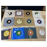 TWELVE 45 RECORDS AS PICTURED