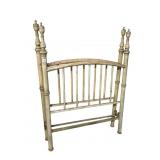 METAL TWIN BED 39" H X 54" H