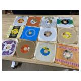 12 - 45 RECORDS AS SHOWN