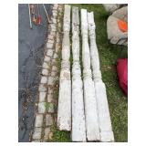 PAINTED VINTAGE PORCH POSTS 103"