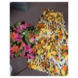 LADIES SKIRT SZ S, CARIBBEAN JOE BLOUSE SZ M, MEN