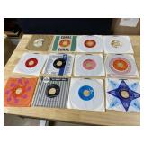 TWELVE 45 RECORDS AS PICTURED