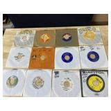 TWELVE 45 RECORDS AS PICTURED
