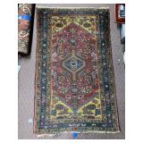 ORIENTAL THROW RUG - 51" X 30"