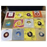 TWELVE 45 RECORDS AS PICTURED