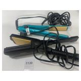 CHI AIR HAIR STRAIGHTENER, CONAIR CERAMIC FLAT
