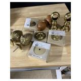 BRASS DRAPE PULLS ETC.